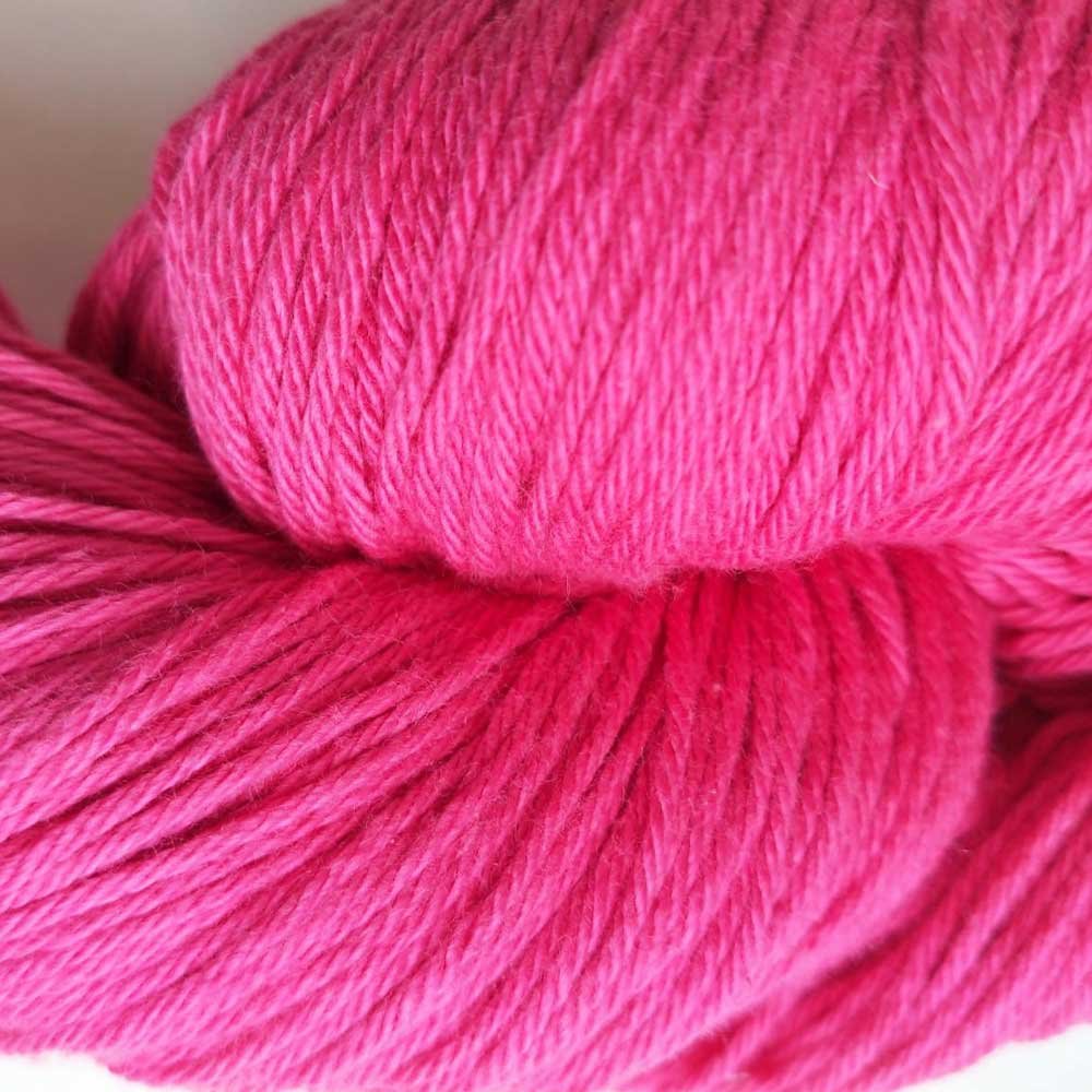 Cotton Yarn 4 Ply Dark Pink