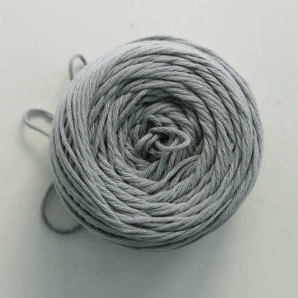 Cotton Yarn 8 Ply-Grey