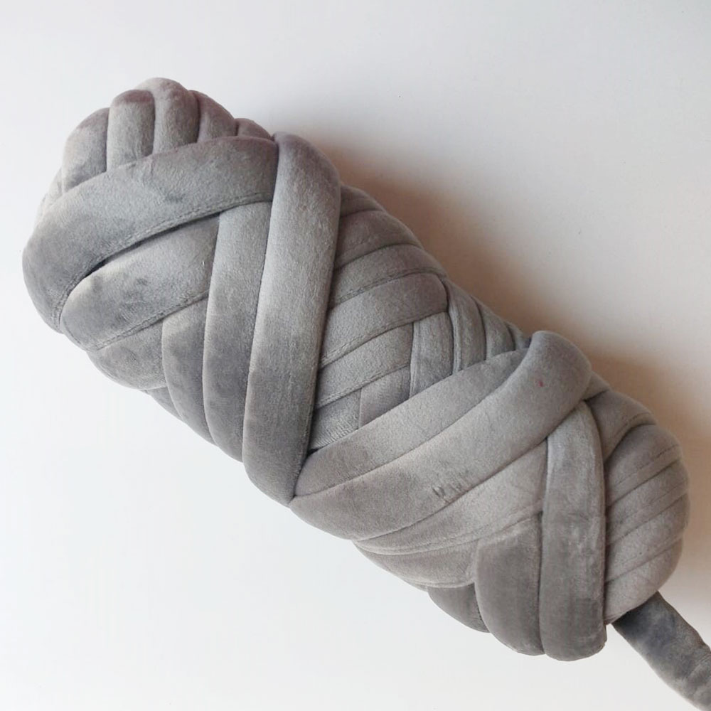 Jumbo Arm Knitting Yarn-Grey