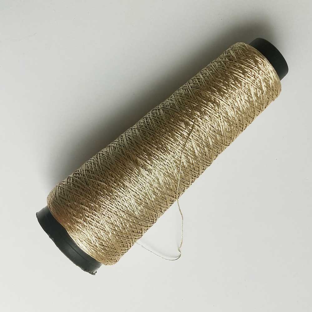 Zari Thread Dull Gold 6 Strand