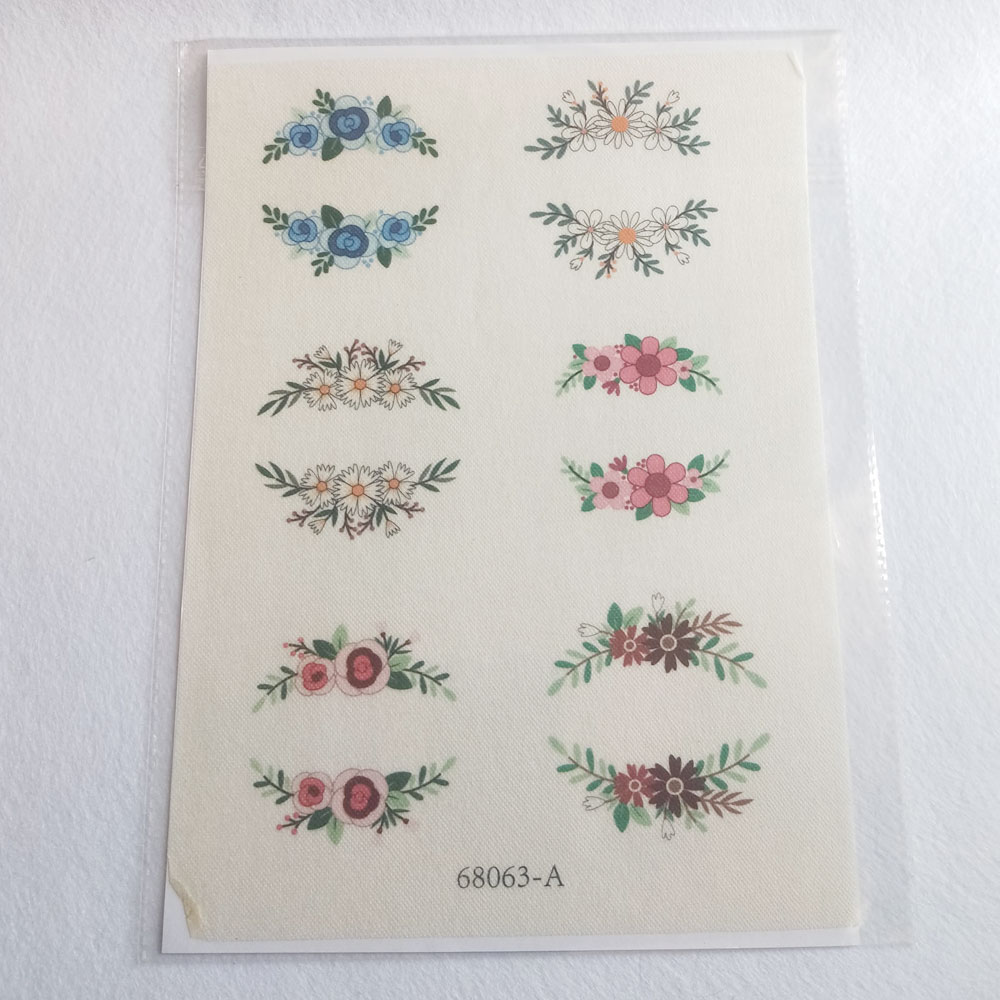 Water Soluble Sticker  - Printed