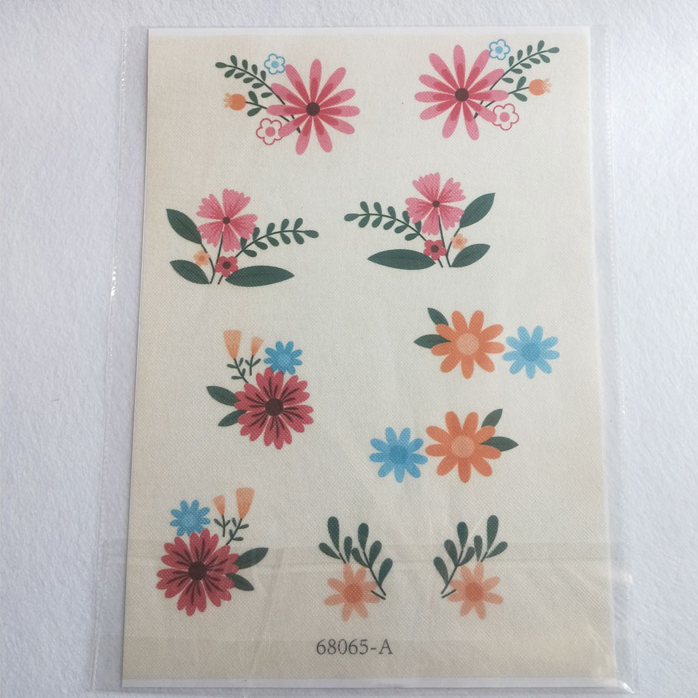 Water Soluble Sticker  - Printed