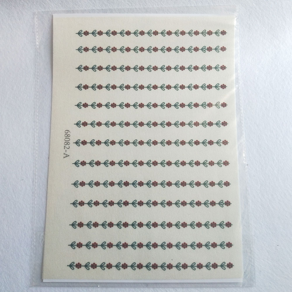 Water Soluble Sticker  - Printed