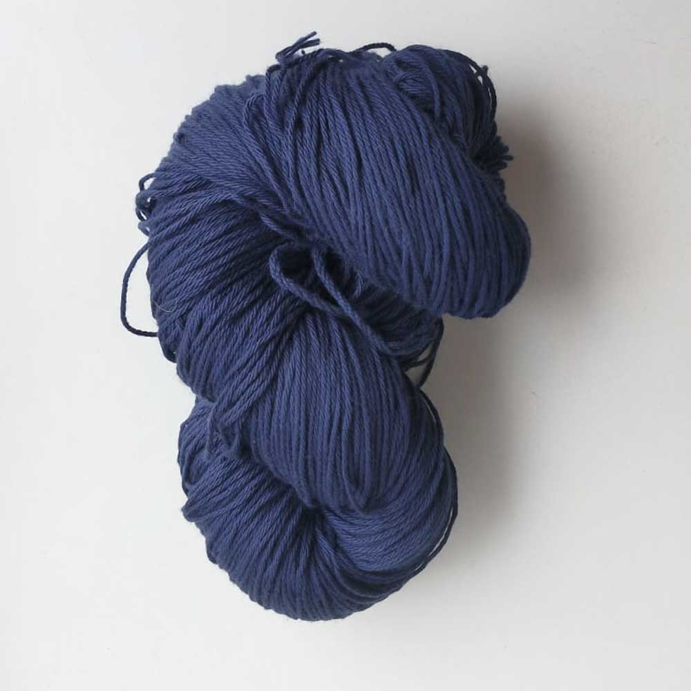 Cotton Yarn 4 Ply Navy Blue