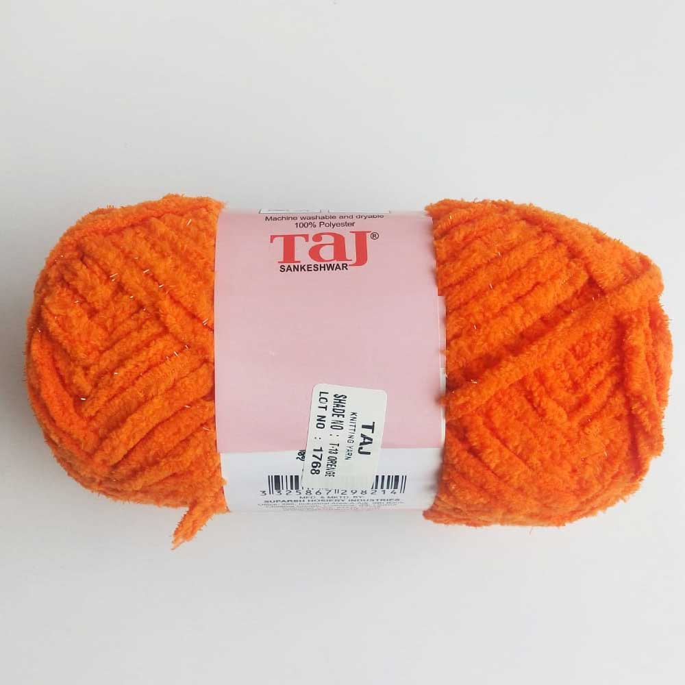 Baby Blanket Yarn Orange