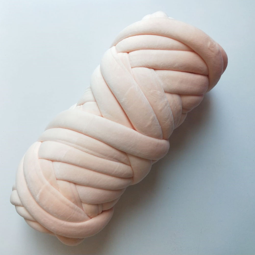 Jumbo Arm Knitting Yarn-Peach