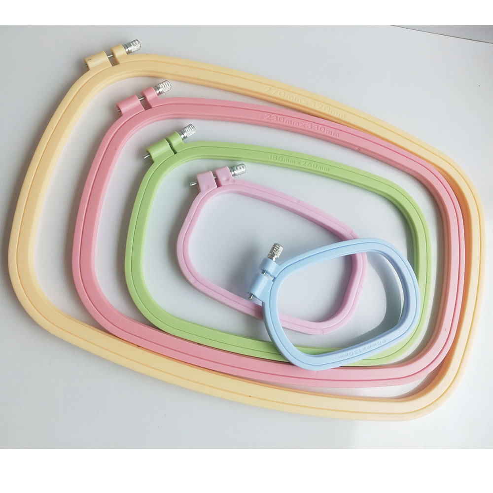 Rectangle Premium Plastic  Hoop