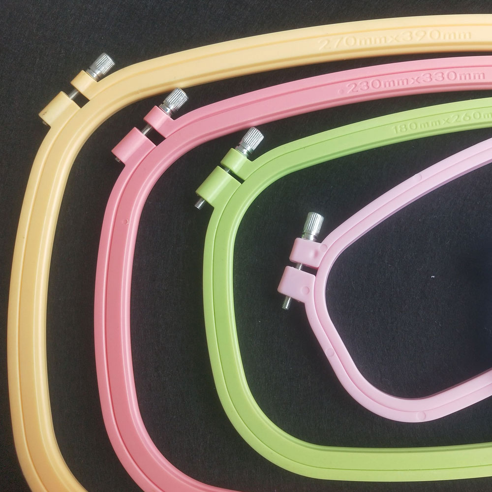 Rectangle Premium Plastic  Hoop