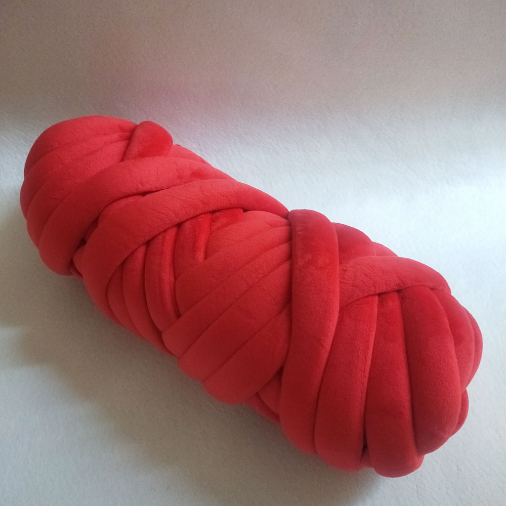 Jumbo Arm Knitting Yarn-Red