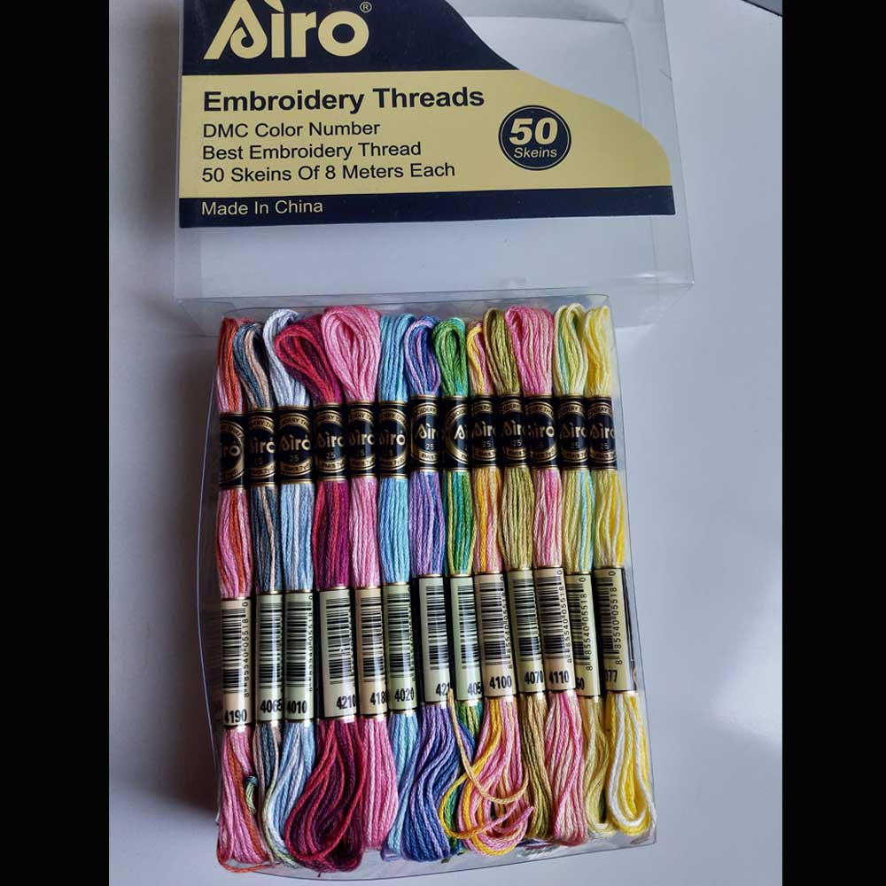 Airo Embroidery Thread Set 50 Modal 3