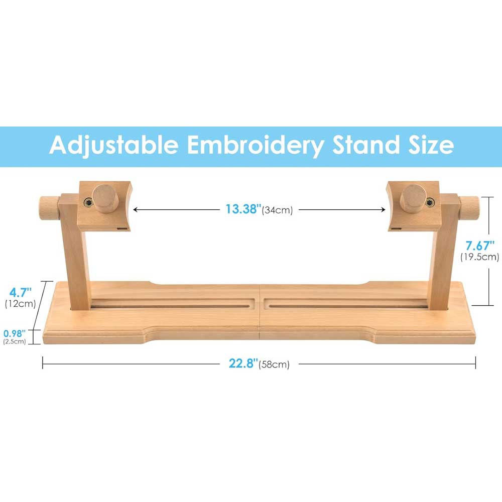 Embroidery Hoop Stand- Straight