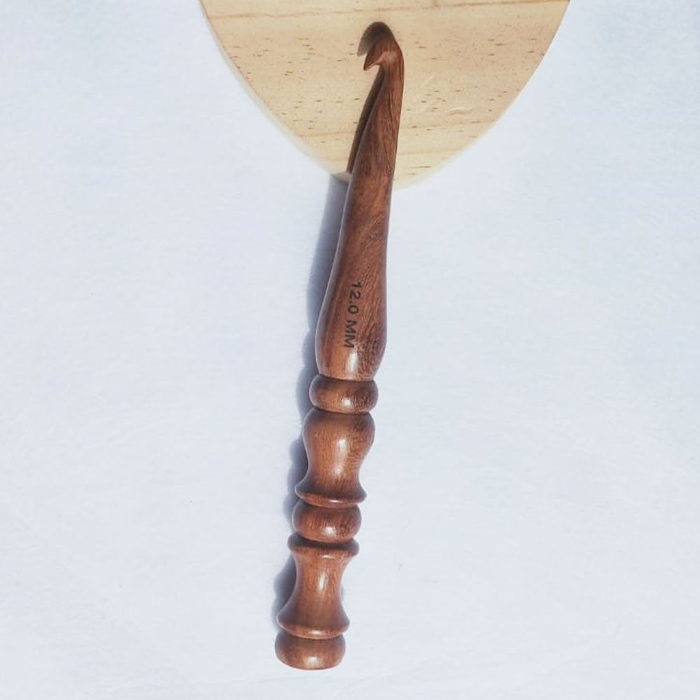 Wooden Crochet Hook-Single