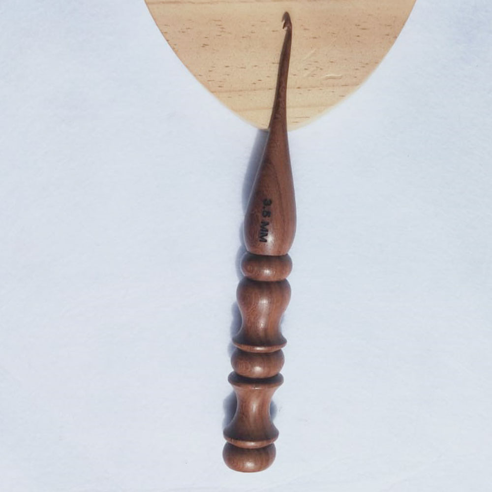 Wooden Crochet Hook-Single