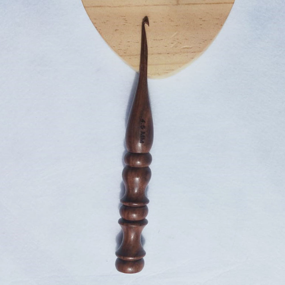 Wooden Crochet Hook-Single