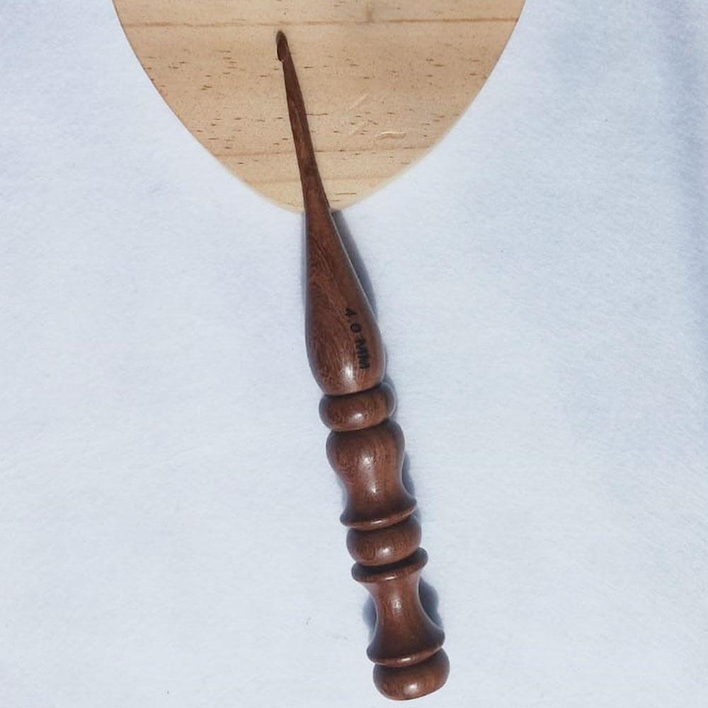 Wooden Crochet Hook-Single