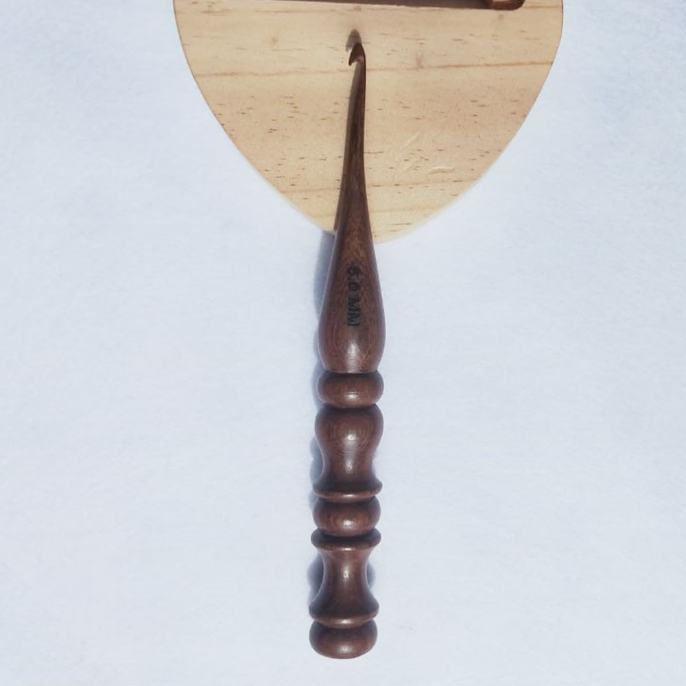 Wooden Crochet Hook-Single