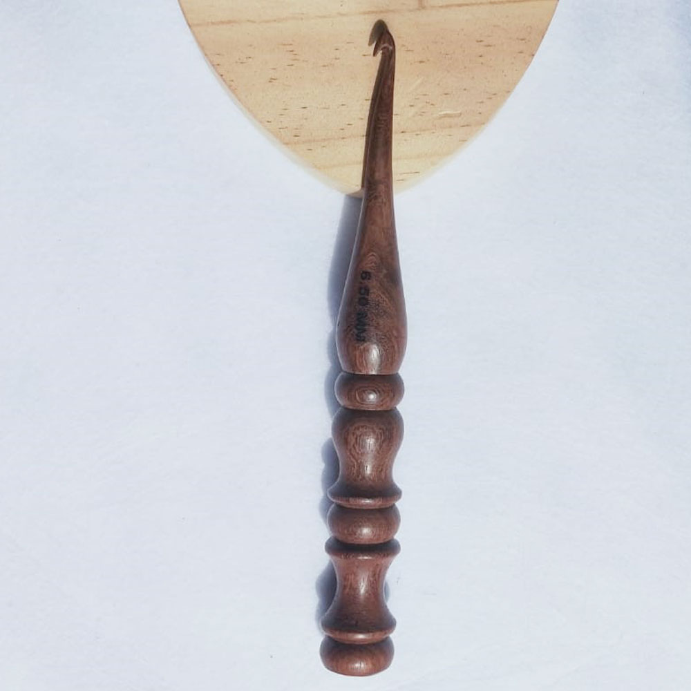 Wooden Crochet Hook-Single