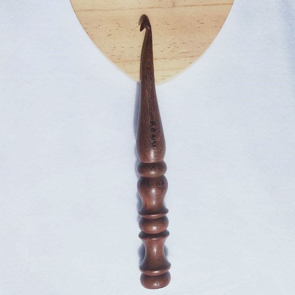 Wooden Crochet Hook-Single