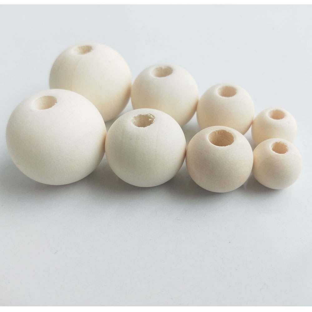 Wooden Beads Cream