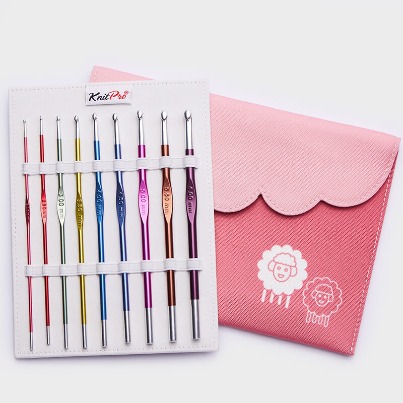 KnitPro Zing Single Ended Crochet Hook Set